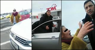 Inspector OPC, bătut, umilit, înjurat şi scuipat de un şofer într-o parcare din Constanţa. "Plânge copilul, ai speriat copiii!" (Video)