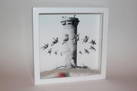 Român prins când încerca să fure un tablou de Banksy din muzeu, la Milano