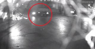 Momentul în care Georgian loveşte un zid de beton