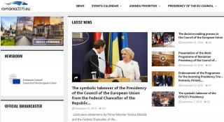 www.romania2019.eu, site-ul oficial al României la Consiliul UE