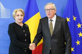 Jean-Claude Juncker și Viorica Dăncilă