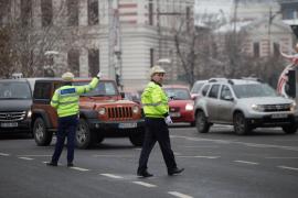 Polițiști în trafic