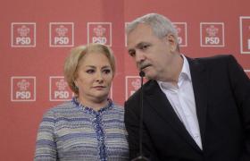 Viorica Dăncilă și Liviu Dragnea