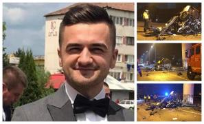 Andrei a murit zdrobit de un stâlp de beton la Bistrița, la doar câteva ore după divorț