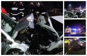 Un bucureștean a făcut prăpăd pe E85, la Buzău. Victime multiple în stare foarte gravă (Video)