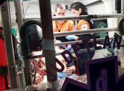 Un bărbat din Ploiești care a intervenit pentru o femeie bătută pe stradă de soț a fost snopit în bătaie de agresor (Foto)