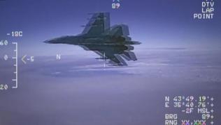 Incident aerian deasupra Mării Negre. Un avion rusesc de război interceptează şi provoacă un avion american (Video)