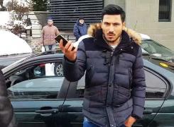 Șoferul cu BMW de la Botoșani care a bătut un bărbat și i-a distrus mașina a fost prins și reținut de Poliție (Video)