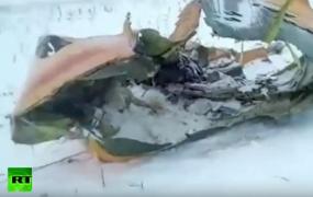 Primele imagini de la locul tragediei aviatice din Rusia, după prăbuşirea unui avion cu 71 de oameni la bord (video)