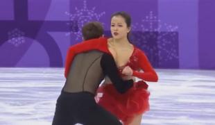 O patinatoare face valuri la Jocurile Olimpice, după ce i s-a desfăcut costumul