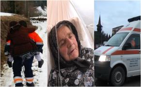 Ambulanţierul care a cărat în spate o bătrână trebuie să dea explicaţii pentru încălcarea protocolului: "Un erou. Mi se pare o chestiune care frizează absurdul"