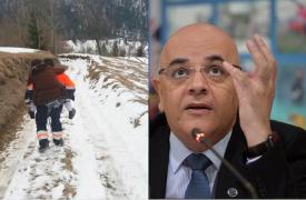 Raed Arafat intervine în cazul ambulanţierului care a cărat în spate o bătrână: "Nici măcar n-au stat de vorbă cu el"
