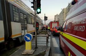 Accident fatal în Capitală. O femeie a fost lovită de tramvai pe Şoseaua Pantelimon (Foto)