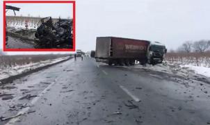 Răsturnare de situaţie în cazul accidentului cu TIR-uri din Vrancea! Şoferul mort îşi înjunghiase soţia cu puţin timp înainte de accident