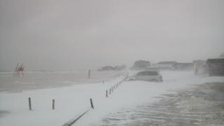 Imagini dezolante la malul mării! Cum arată o plajă din Vama Veche, în mijlocul urgiei