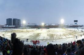 Hermannstadt - FCSB, din sferturile de finală ale Cupei României, a fost amânată pentru joi, la ora 14.00, din cauza stării terenului