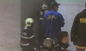 Incendiu semnalat la Spitalul Universitar din Bucureşti. Pompierii au intervenit