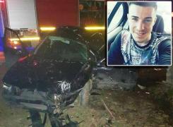 Un fotbalist de 19 ani a murit într-un teribil accident rutier în Gorj: 'Să ne veghezi de sus dintre îngeri' (Foto)