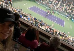 Simona Halep, în tribune la meciul dintre surorile Williams. Românca s-ar putea întâlni cu Venus în finală