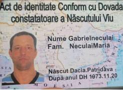 Un şofer din Braşov i-a şocat pe poliţiştii rutieri după ce le-a prezentat dovada că este 'născut viu' (Foto)