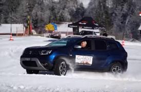 Dacia Duster a depășit Nissan Qashqai și Mazda CX-5 într-o competiție de slalom în urcare, în Elveția (Video)
