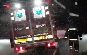 Un autocar cu 31 de copii a derapat pe un drum județean, în Mehedinți. Intervenție dramatică pentru salvarea elevilor care mergeau la o Olimpiadă