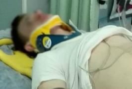 Elev de clasa 9-a, bătut sălbatic de un alt elev, mai mare. Victima are răni grave, agresorul a folosit un box metalic