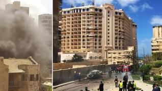 Atac terorist la un hotel din Egipt. O maşină-capcană a fost detonată