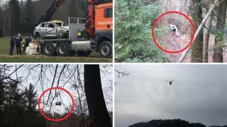 Un român de 17 ani a provocat un accident spectaculos în Elveţia, după o cursă nebună cu poliţiştii