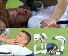 Imagini teribile pe teren, cu Martin Skrtel, căpitanul Slovaciei, prăbuşit după ce a primit o minge în cap în amicalul cu Thailanda (video)