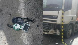Accident groaznic pe Valea Oltului. Un tânăr a sfârşit tragic din cauza vitezei, sub roţile unui TIR