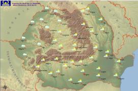 Vremea de 1, 2 şi 3 aprilie 2018. Prognoza meteo anunţă ploaie şi vânt puternic