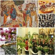 Creştinii sărbătoresc astăzi Floriile, care deschid perioada sărbătorilor de Paşte. Peste 1 milion de români îşi serbează onomastica