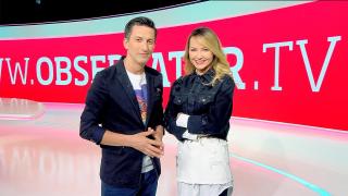 Octavia Geamănu şi Cosmin Stan vor prezenta Observatorul de Wekeend, la Antena 1