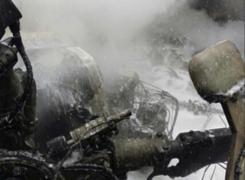 Elicopter prăbuşit în Rusia. Autorităţile anunţă victime decedate. Primele imagini ale impactului devastator