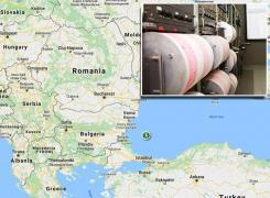 Cutremur neobişnuit în Marea Neagră. Seismul s-a produs la o adâncime foarte mică (Foto)