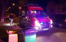 Scene de groază la Timișoara! Un bărbat și-a turnat benzină pe cap și și-a dat foc pe stradă, în fața rudelor speriate