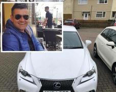 Un român cu Lexus a fost arestat în Anglia pentru că urmărea femei pe stradă, cu maşina