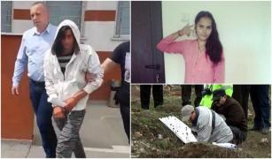 Primele imagini cu ucigaşul din Vâlcea! Băiatul de 18 ani i-a înfipt iubitei sale cuţitul în inimă, a băgat-o în sac, apoi a îngropat-o în pădure