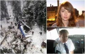 Anchetă cu final neaşteptat, la 4 ani de la tragedia din Apuseni. Un expert a concluzionat de ce au murit pilotul Adrian Iovan şi studenta Aura Ion