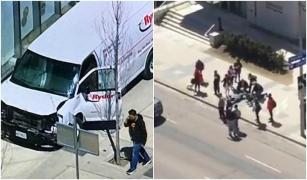 Poliția anunță cel puțin 10 morți și 15 răniți, după ce o furgonetă a intrat în mulțime în Toronto (Canada)