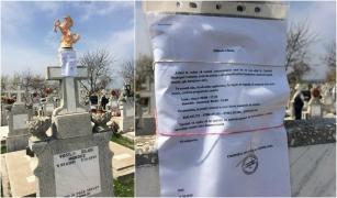 Morţii dintr-un cimitir din Constanţa, somaţi să îşi plătească taxele pe anul 2018