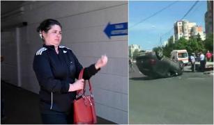 Soţia unui poliţist din Galaţi a stabilit un nou record de alcoolemie şi s-a răsturnat cu maşina