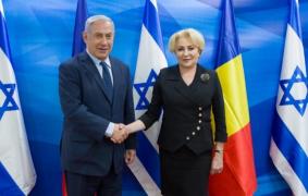 Întâlnire Dăncilă-Netanyahu. Premierul israelian salută mutarea ambasadei României la Ierusalim (Video)