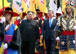Declaraţia de la Panmunjom, semnată de Kim Jong Un şi Moon Jae-in