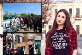 Petronela, frumoasa adolescentă ucisă la Botoşani, a fost îngropată în rochie de mireasă