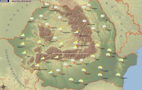 Vremea pe 5, 6 şi 7 aprilie 2018. Prognoza meteo anunţă ploi şi descărcări electrice