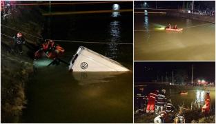 Scafandrii au mai găsit două cadavre în râul Bistriţa, între care cel al unui tânăr de 17 ani! Sunt 9 morţi, după ce un microbuz a căzut de pe pod, la Viişoara (Video)