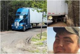 Un TIR plin cu chipsuri s-a rătăcit în pădure