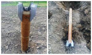 În curtea unor botoşăneni s-a prăbuşit o rachetă! Oamenii s-au speriat de moarte când proiectilul a căzut la câţiva metri de ei: "A bubuit!"